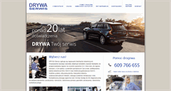 Desktop Screenshot of drywaserwis.pl